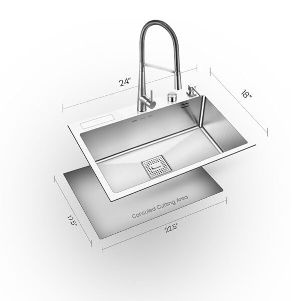 M1824SB SWISH Multifunctional Sink - Image 3