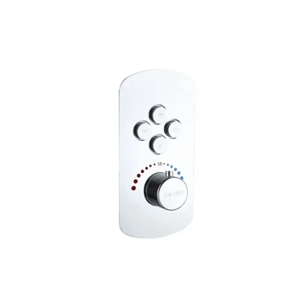 607811B SWISH Platino Shower Mixer