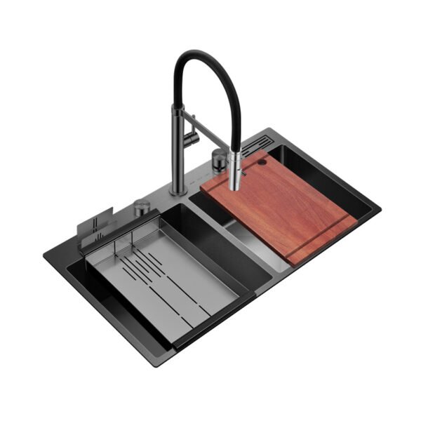 M1836DB SWISH Multifunctional Sink Moonlight Black