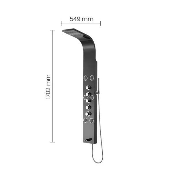 Primo - SPM9340 SWISH Thermostatic Shower Panel - Image 2