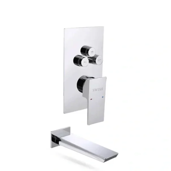 SM 0371116-00 SWISH Privado Shower Mixer 5-Way & Spout