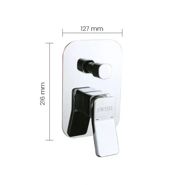 Prato - SM 0237115-00 SWISH Shower Mixer 4 Way - Image 2