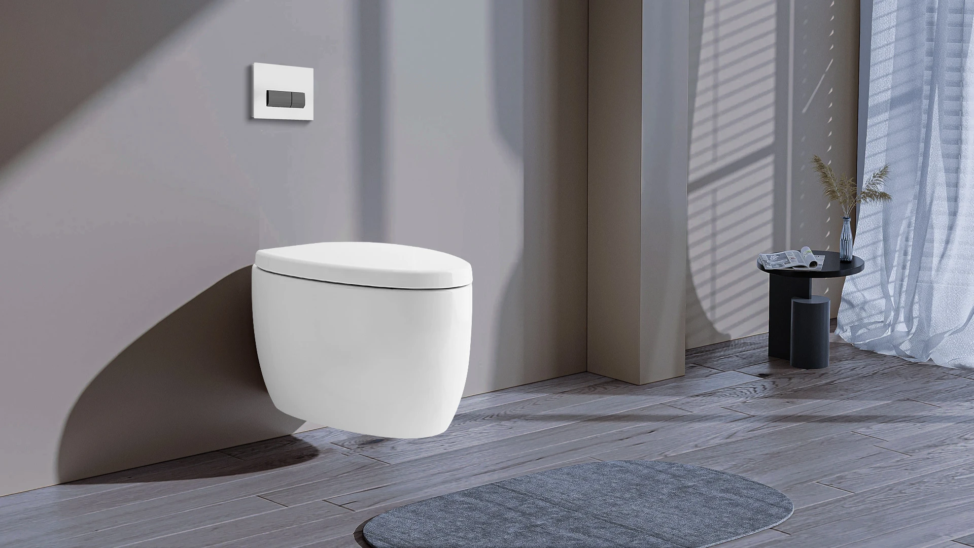 SWISH Wall Hung Commode