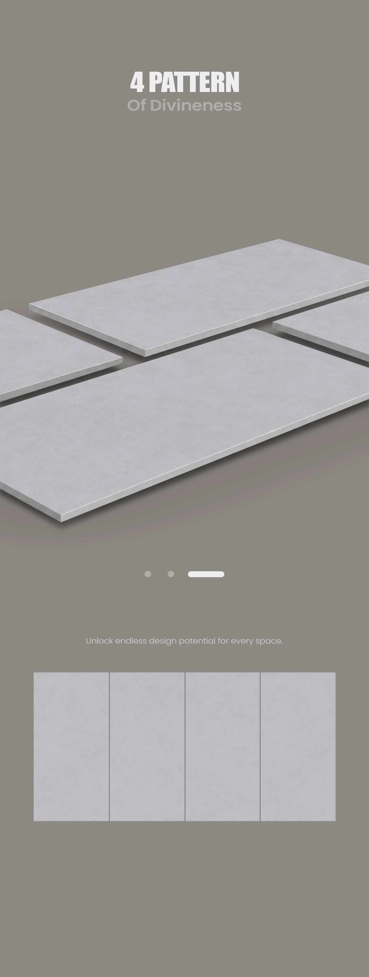 Pastel Grey – PT 612B120-06 SWISH Tiles Storytelling Image