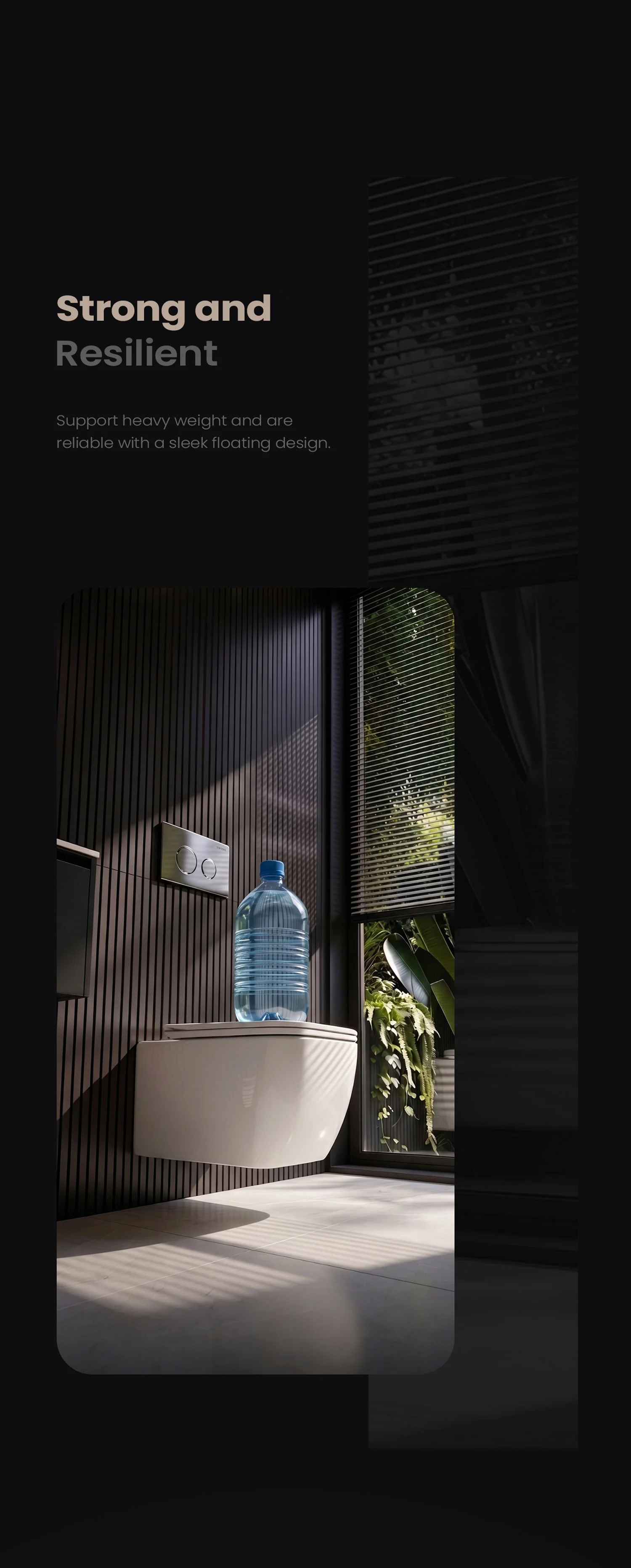 WC 0200166-00 SWISH Wall Hung Commode Storytelling Image