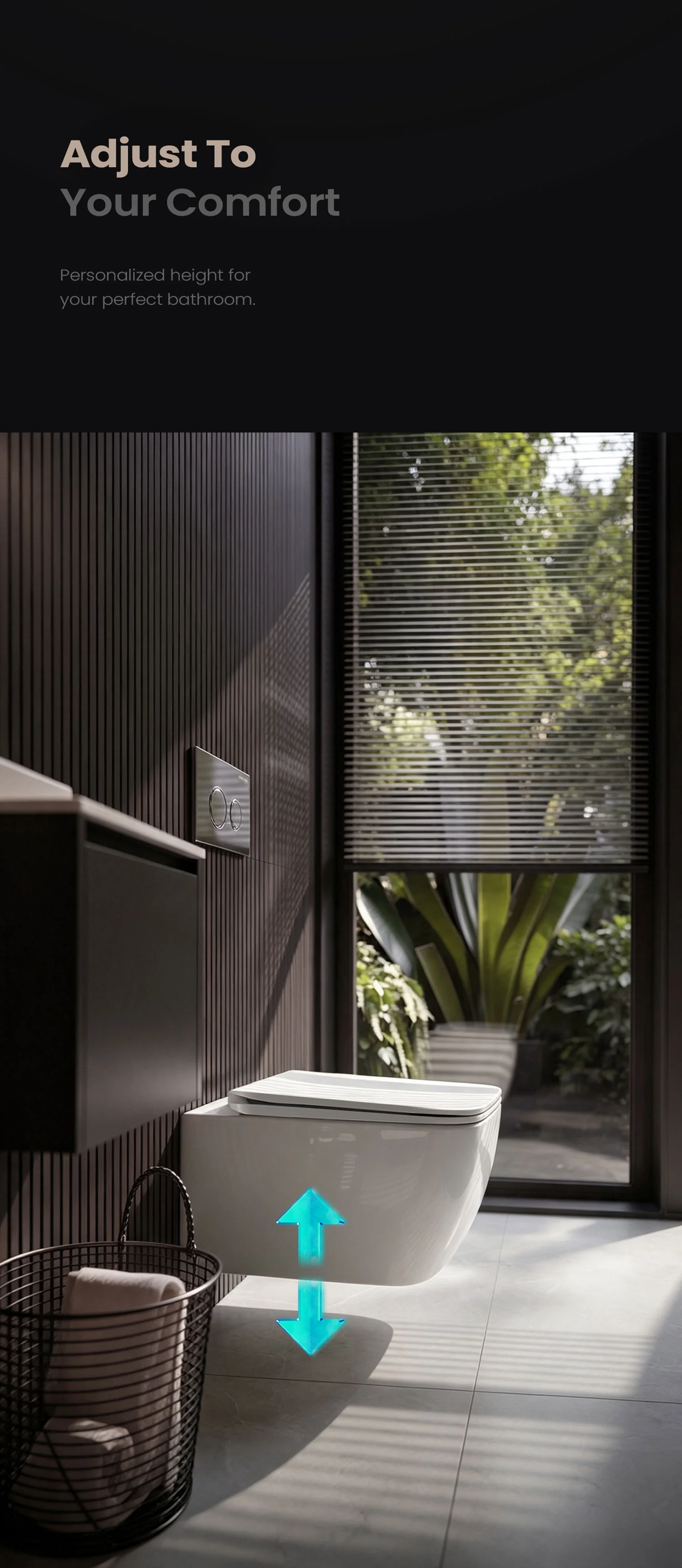 WC 0200166-00 SWISH Wall Hung Commode Storytelling Image