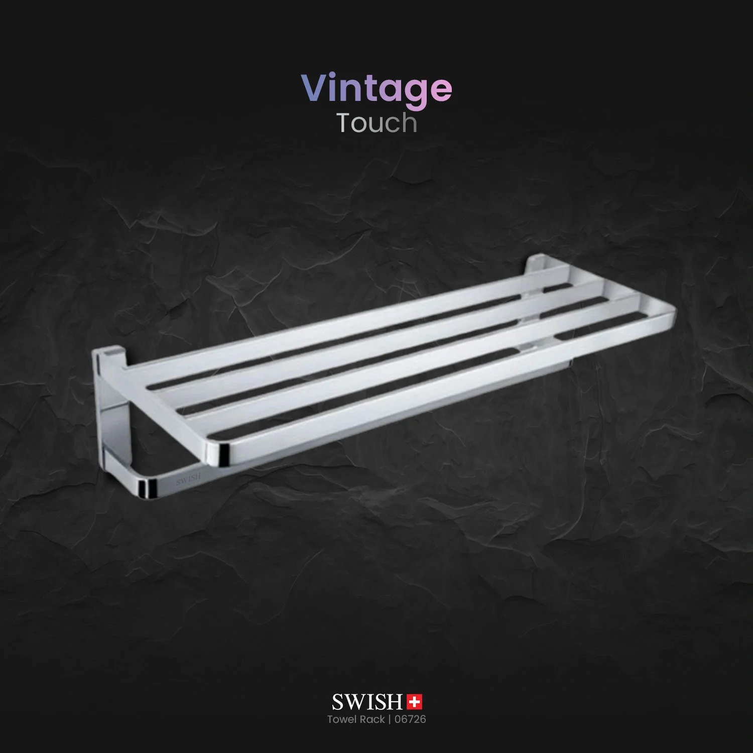 Picasso – 06726 SWISH Towel Rack Storytelling Image