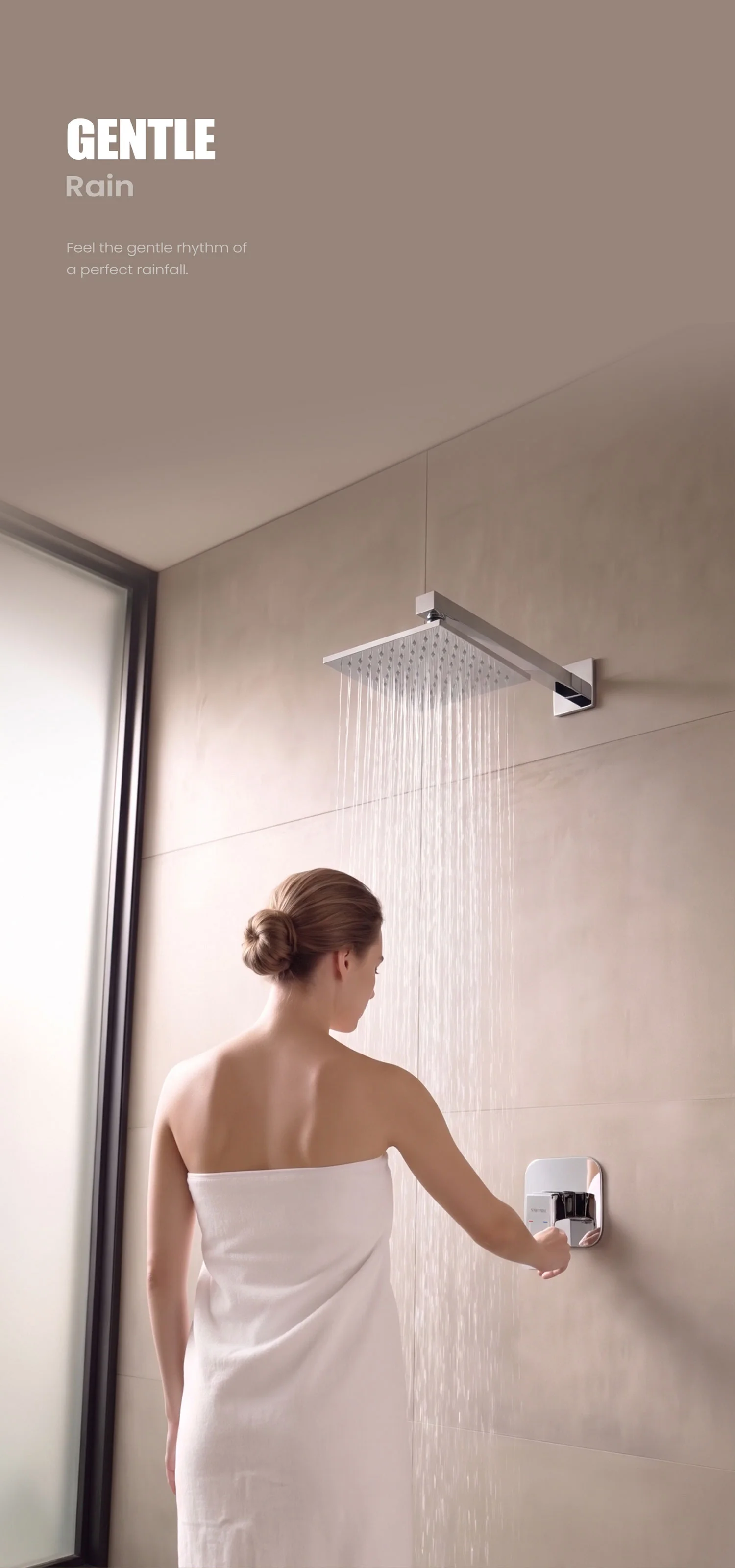 MS 0100137-00 SWISH Overhead Shower Storytelling Image