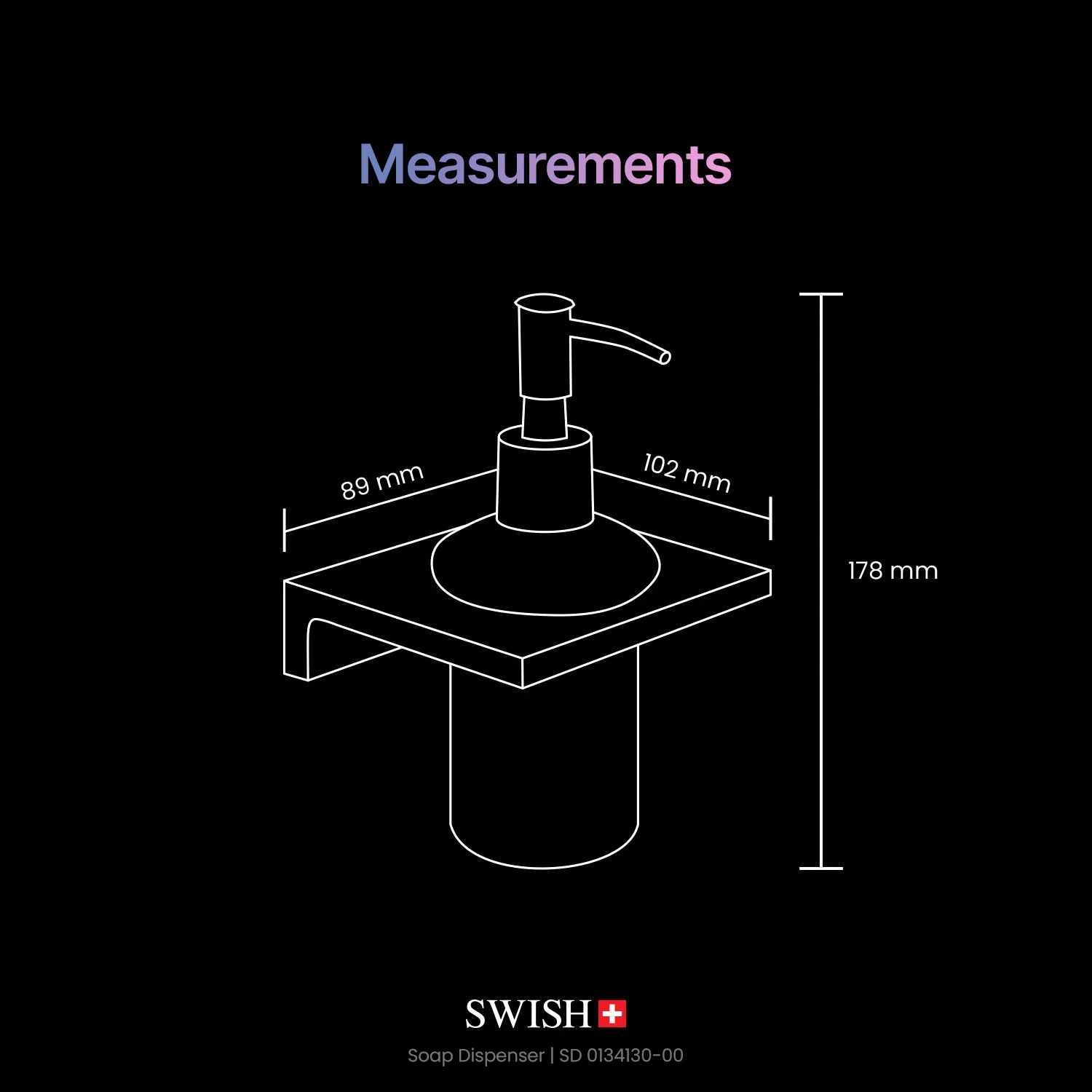 SD 0134130-00 SWISH Liquid Dispenser Storytelling Image